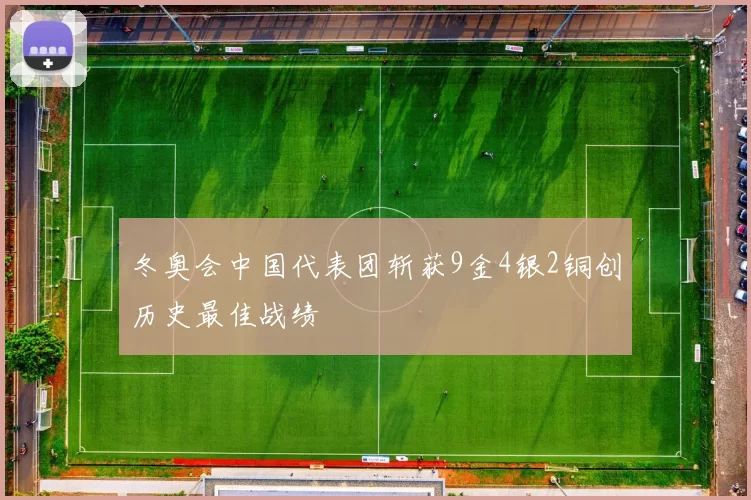 冬奥会中国代表团斩获9金4银2铜创历史最佳战绩