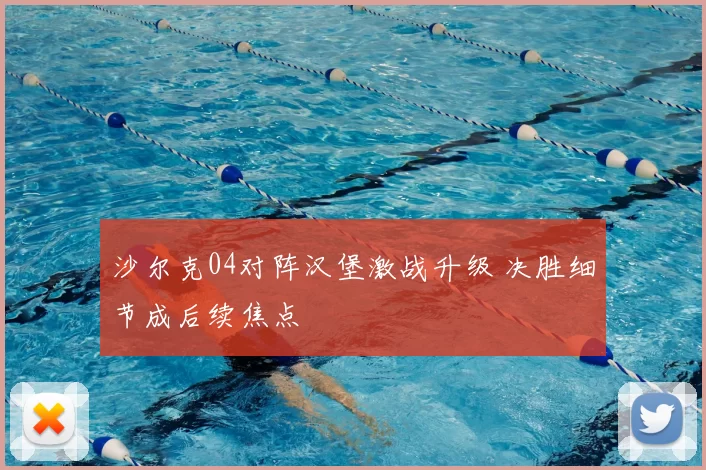 沙尔克04对阵汉堡激战升级 决胜细节成后续焦点